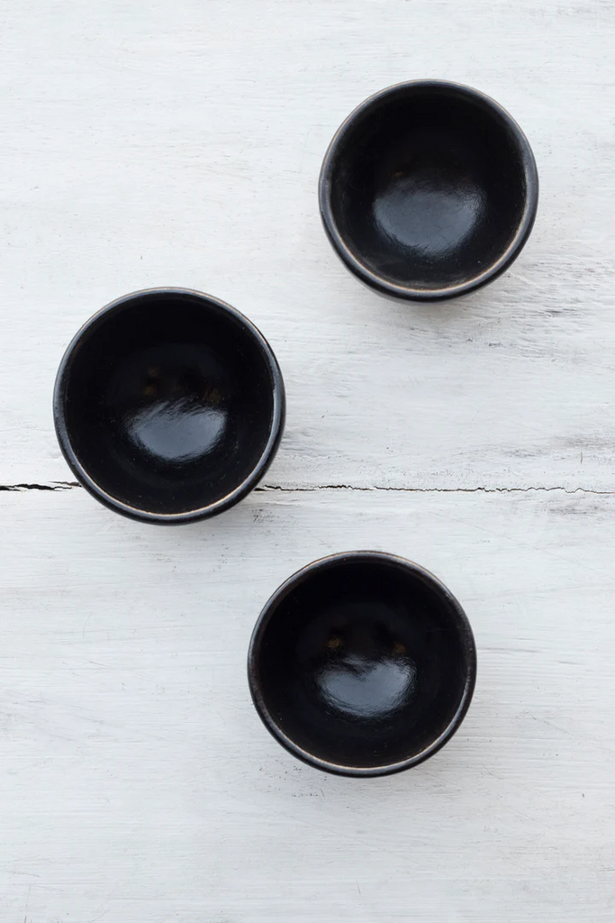 Black Dipping Bowl Set of 3 - Style My Pad