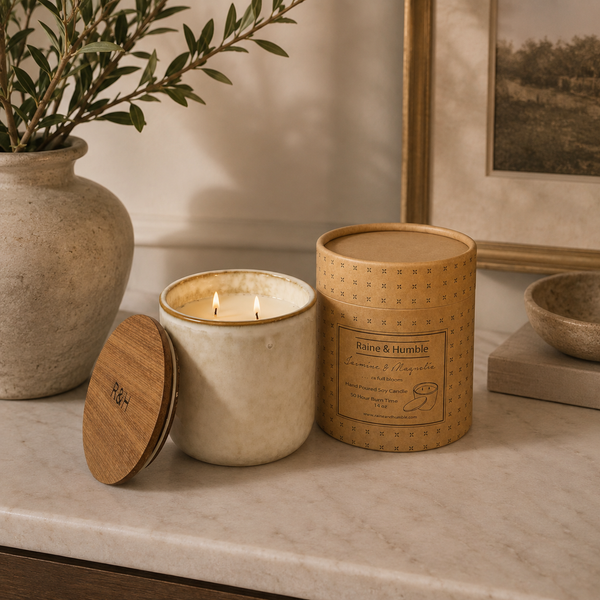 Scented Soy Candle Jasmine & Magnolia
