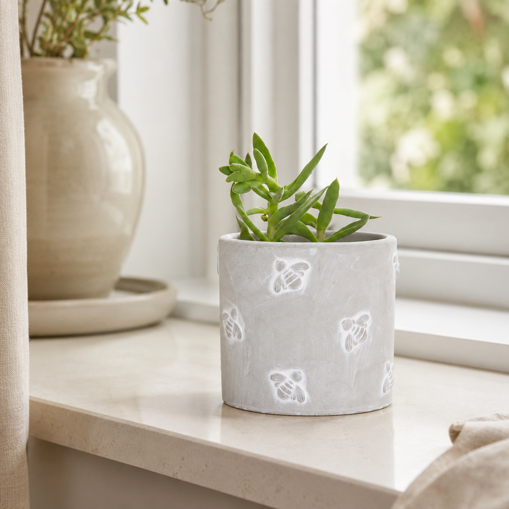 Mini Queen Bee Cement Planter