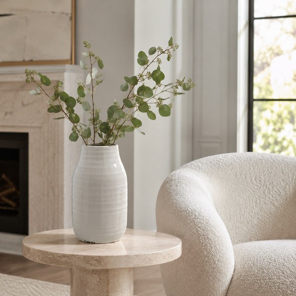 Garda White Stefanie Vase