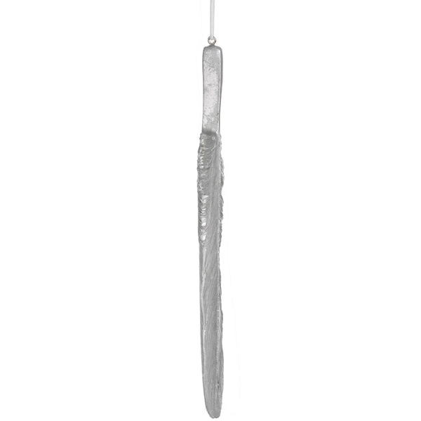 Silver Hanging Feather - Stylemypad