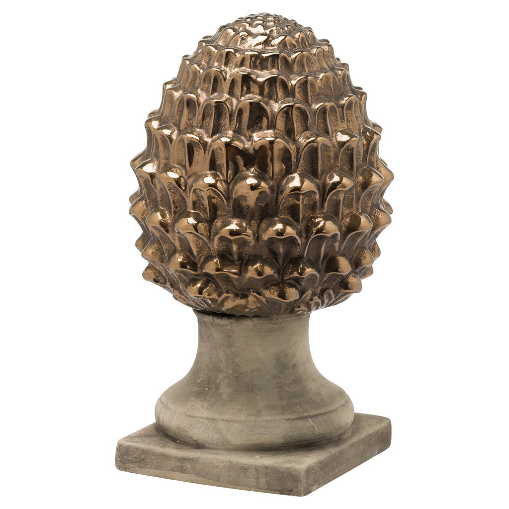 Large Evi Antique Bronze Decorative Acorn