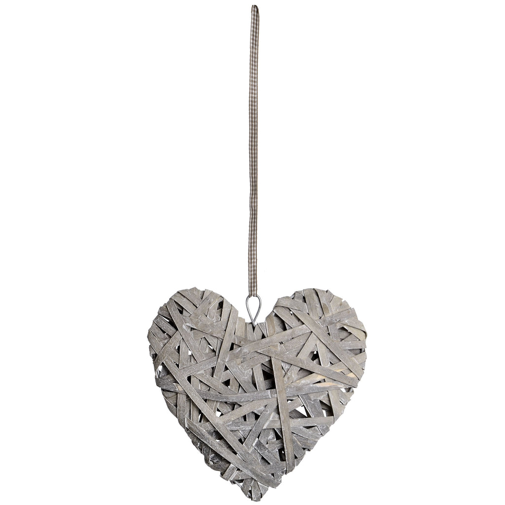 Wooden Hanging Heart - Stylemypad
