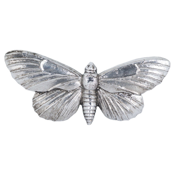 Antique Silver Butterfly Decorative Clip