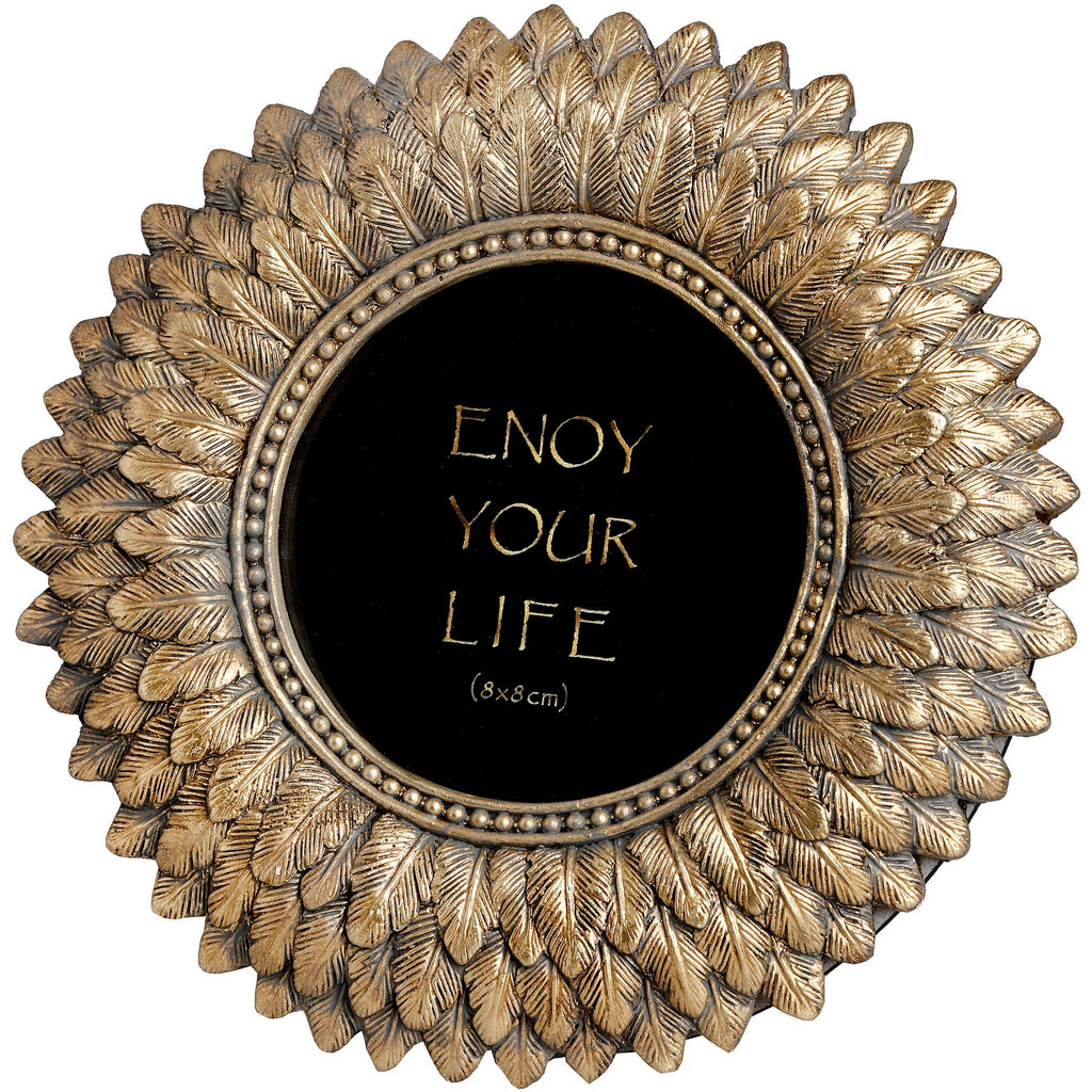 Antique Gold Sunburst Picture Frame - Style My Pad