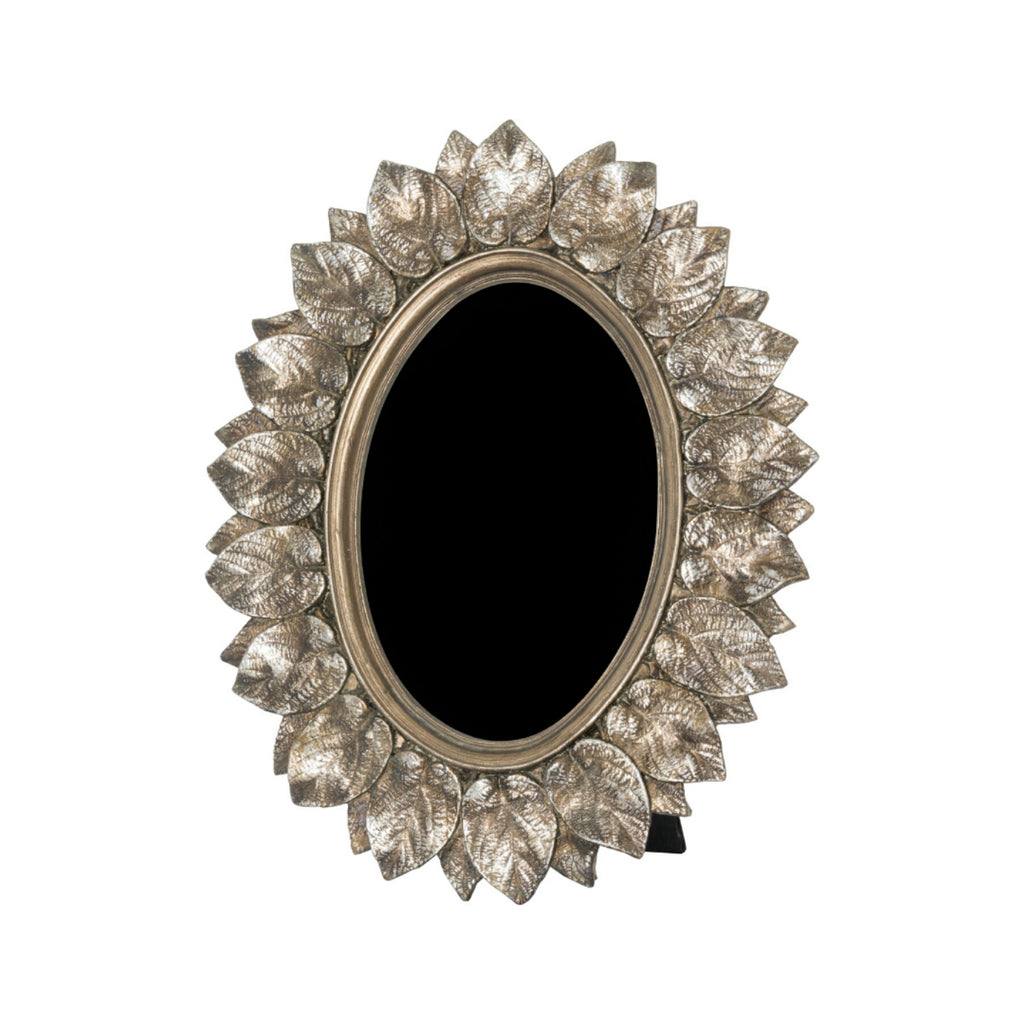 Antique Metallic Layered Leaf Design Photo Frame - Style My Pad
