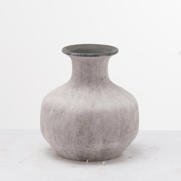 Bloomville Squat Stone Vase - Style My Pad