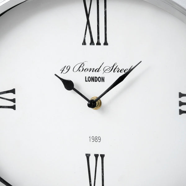 Bond Street London Oval Clock detail - Style My Pad