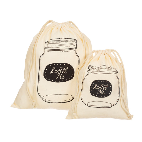Cotton Produce Bags - Set of 2 - Style My Pad