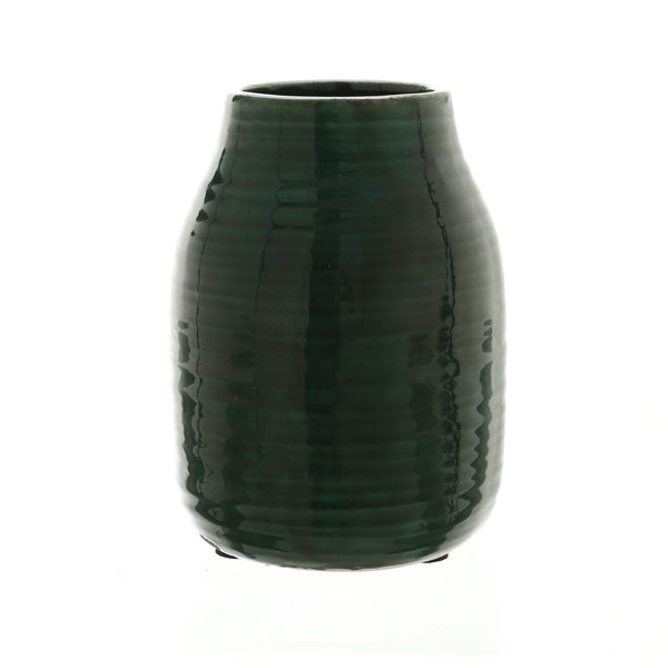 Garda Emerald Glazed Stefanie Vase - Style My Pad