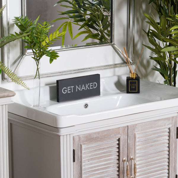 Get Naked Metallic Detail Plaque - Style My Pad