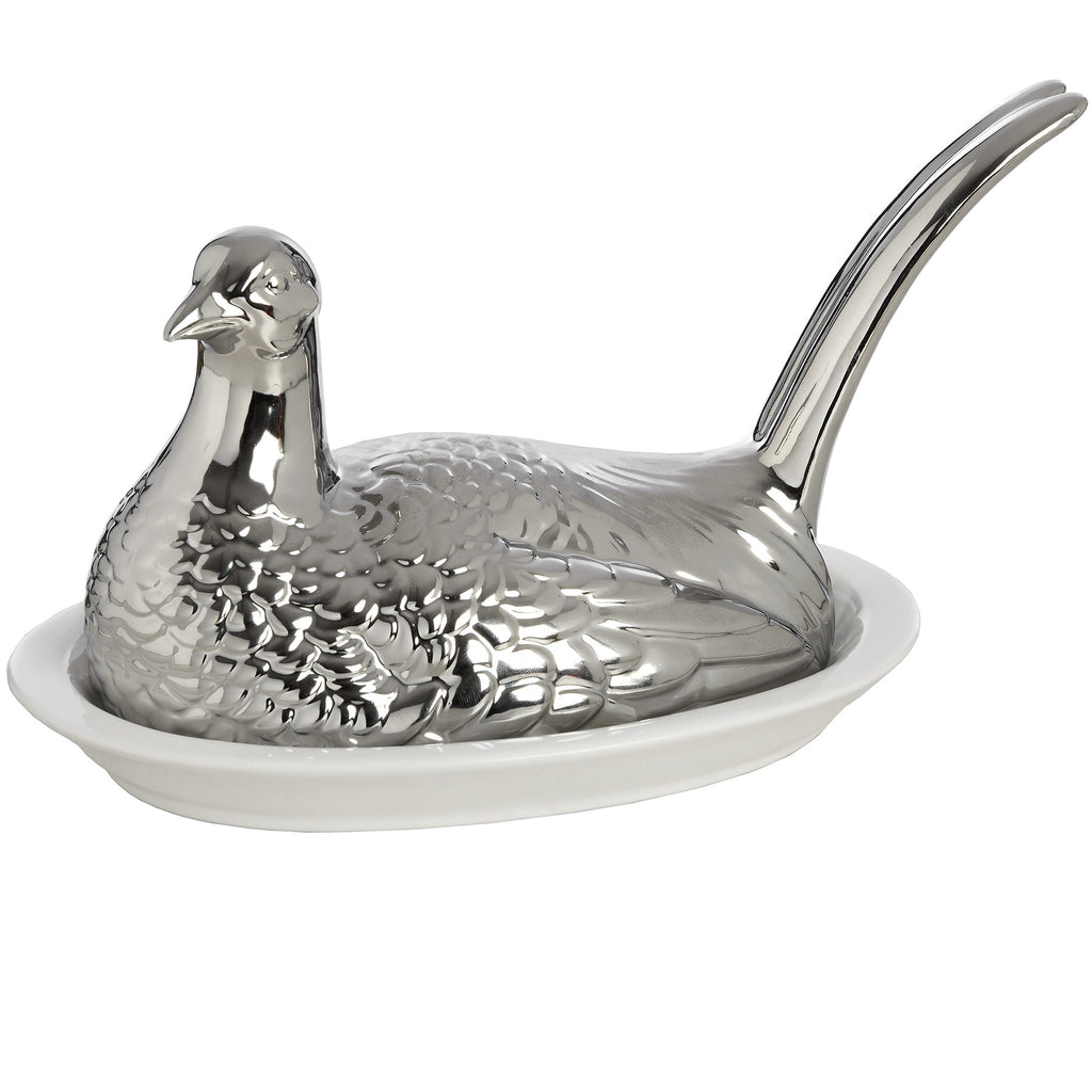 Pheasant Butter Dish - Style My Pad