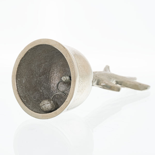 Silver Antler Desk Bell - Style My Pad