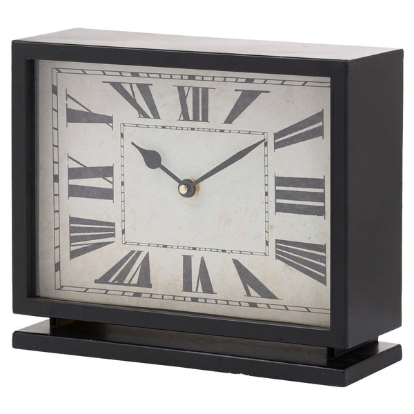 Black and Gold Mantel Clock - Style My Pad