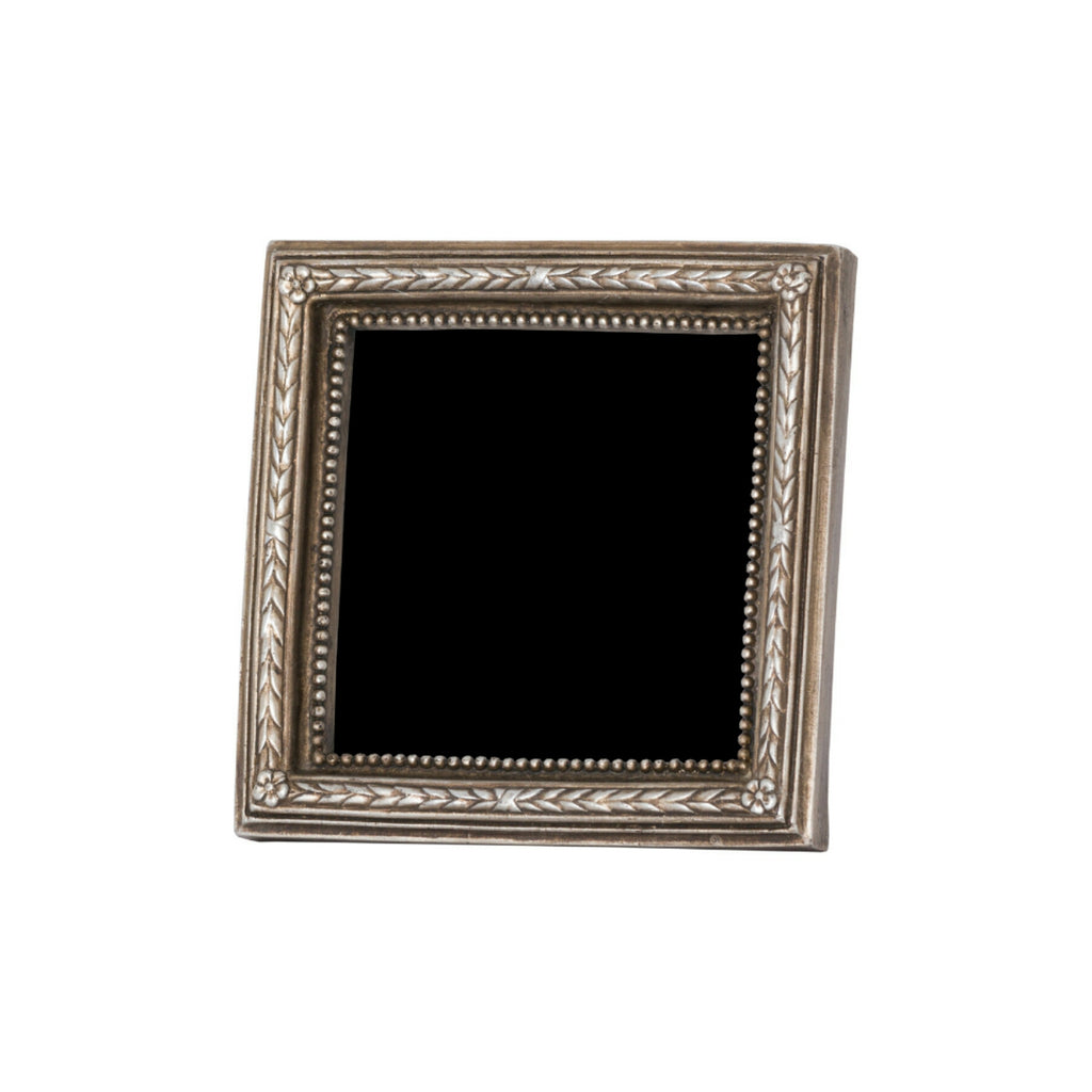 Square Antique Silver Platted Design Photo Frame - Style My Pad