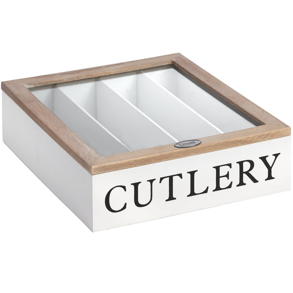 Country Kitchen Cutlery Box - Stylemypad