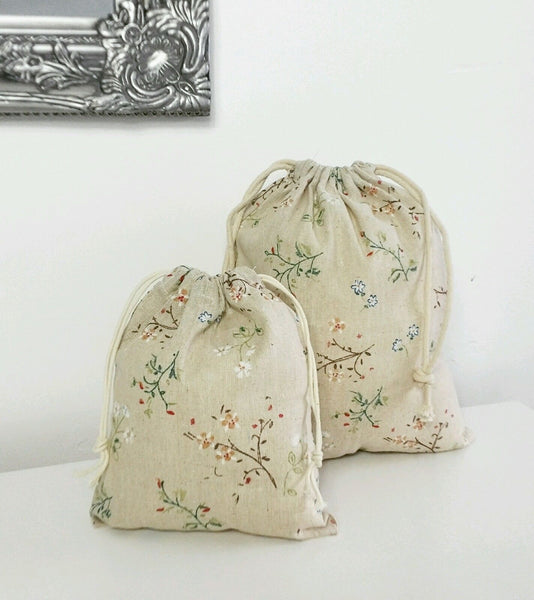 Small Floral Storage Bag - Stylemypad