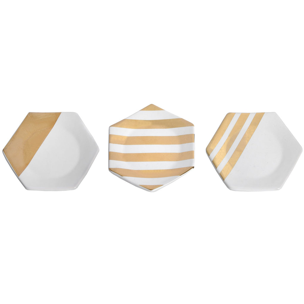 Retro Style White and Copper Coasters - Stylemypad